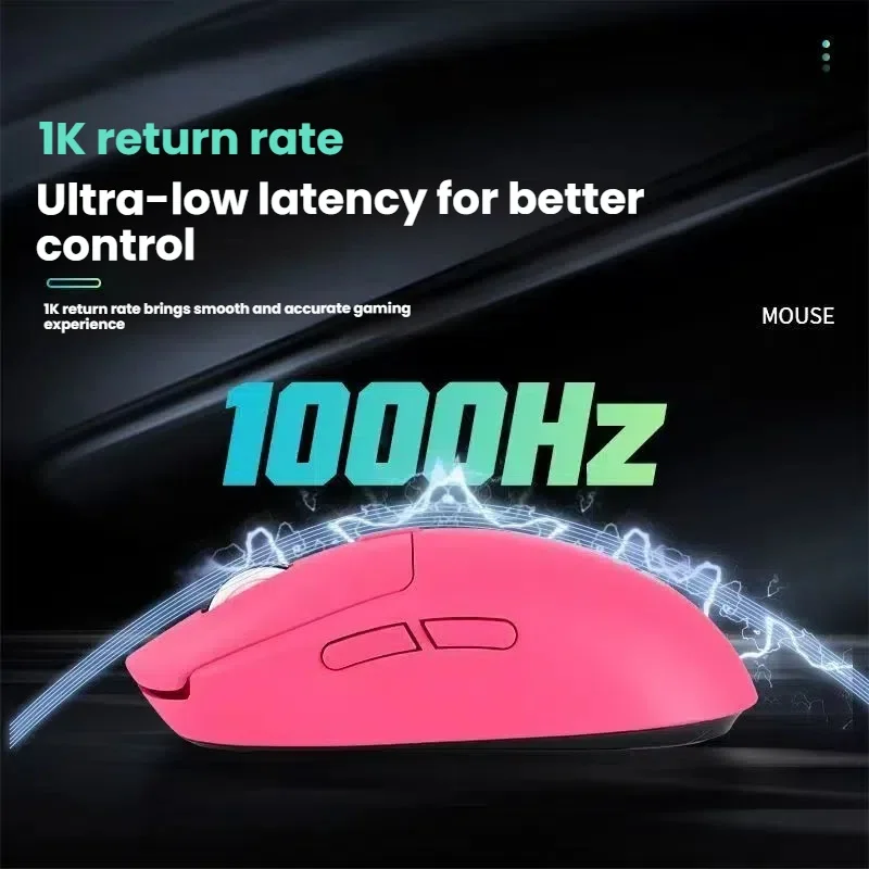 A New Generation M348 Lightweight Wireless Bluetooth Mouse 6-speed 6400DPI1K Return Rate Ultra-low Delay E-sports Sensor