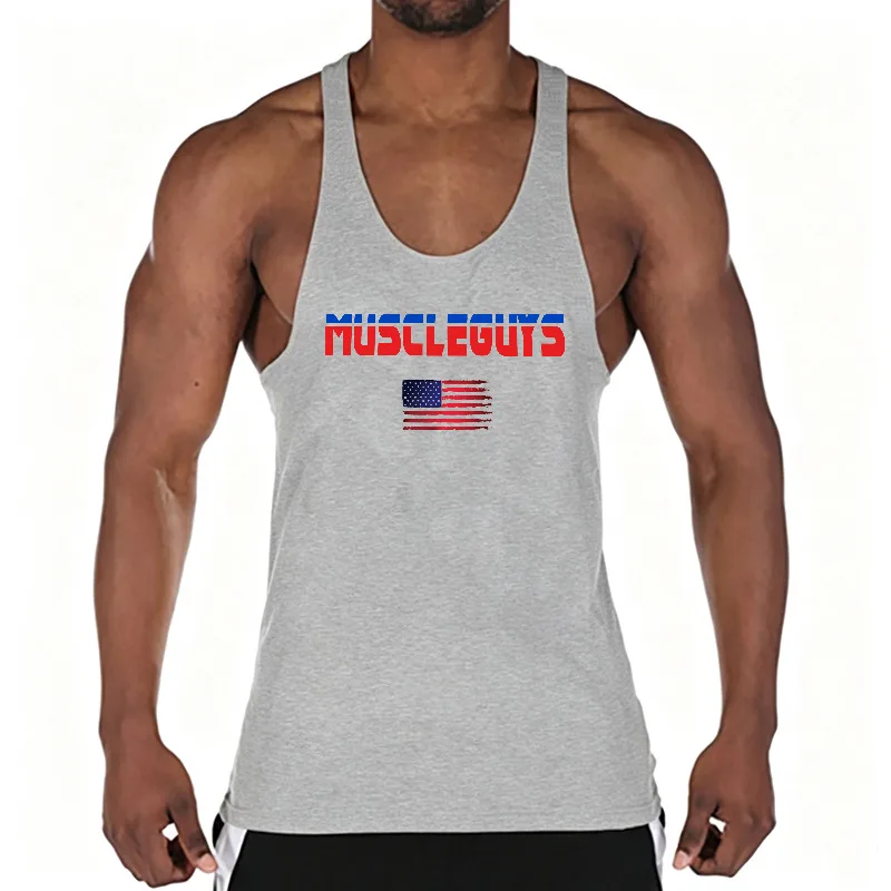 Men's Active Lightweight Running Vests Quick-drying Mesh Breathable Sleeveless Shirt Sweat-absorbing Training Vest Sports Gym