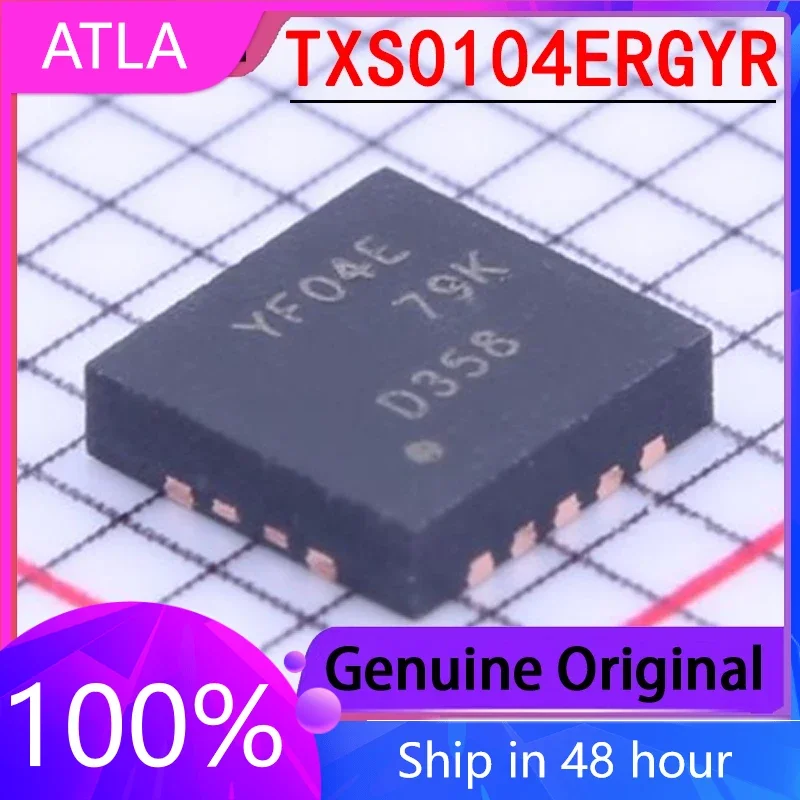 

10PCS Brand New Original TXS0104ERGYR VQFN14 Packaged 4-bit Bidirectional Voltage Level Converter Genuine