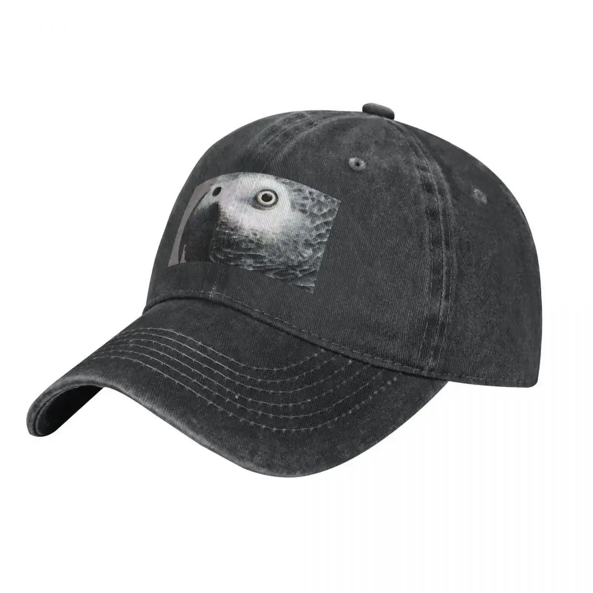 

African Gray Parrot Art - Softy Cowboy Hat summer hat Kids Hat Cosplay beach For Women 2024 Men's