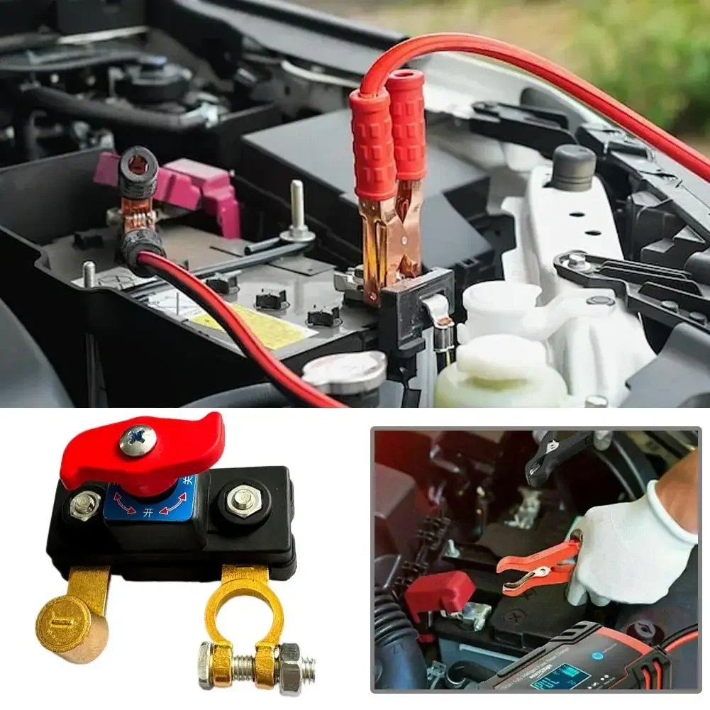 12V 24V Dual Spannung Batterie Master Cut Off Schalter Zink-legierung Struktur Negative Pole Trennen Werkzeug Kostenloser Knopf PCB Design – Detail 1