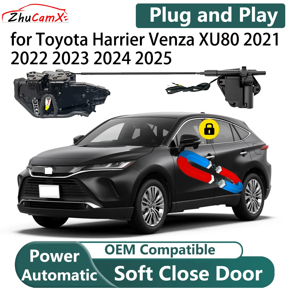 

for Toyota Harrier Venza XU80 2021-2025 Automatic Electric Soft Close Door Closer Power Door Comfort Closing System