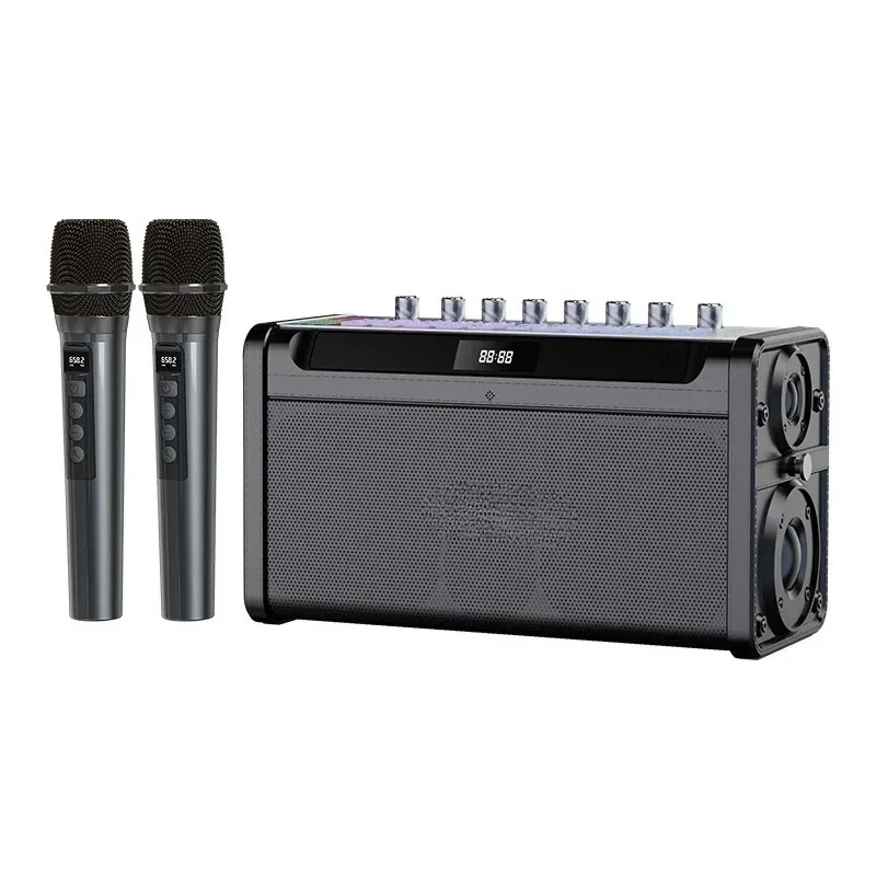

Wireless bluetooth speaker outdoor k song subwoofer high