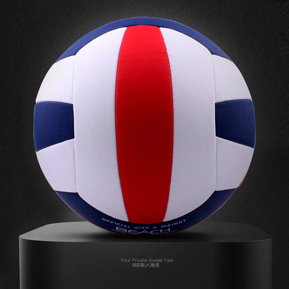 Gesmolten V5b5000 Volleybal Standaard Maat 5 Zachte Pu Strandbal Voor Volwassen Indoor Outdoor Wedstrijdtraining