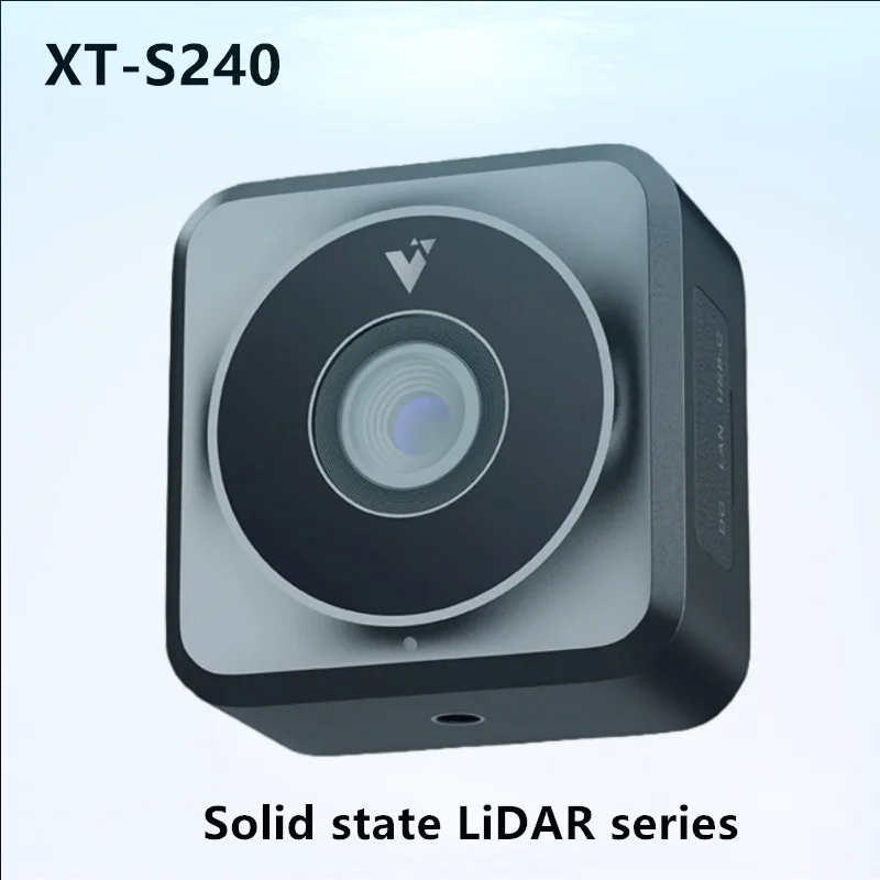 XT-S240 area array solid-state 3D LiDAR 20 meter ranging 3D point cloud image volume measurement statistics number of people