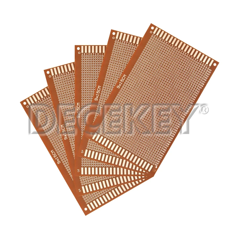 5 قطعة 9x15 سنتيمتر لوحة دارات مطبوعة عالمية أصفر من جانب واحد PCB لوحة دوائر كهربائية مطبوعة لاردوينو