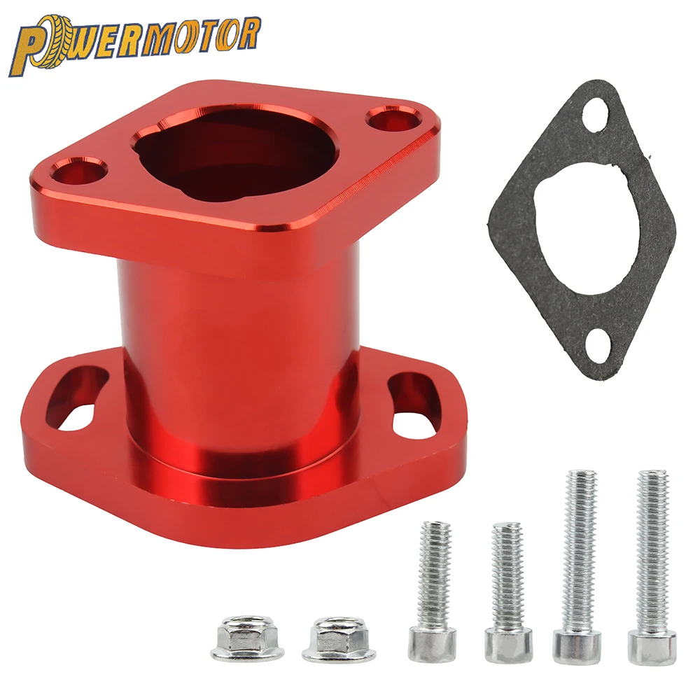 Motorcycle Universal VM22 Carburetor Intake Adaptor CNC Intake Manifold For Mikuni 125cc140cc150cc 160cc Motocross Modified part