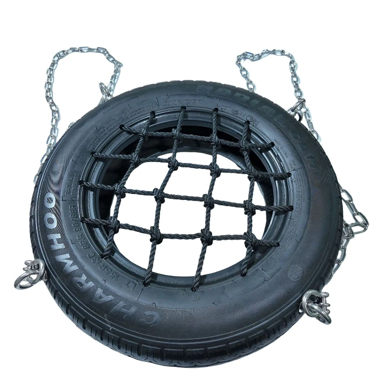 

Kindergarten toys children outdoor Internet celebrity creative tire swing accessories outdoor hanging basket indoor home cradle