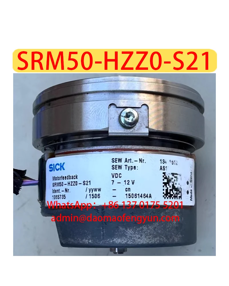 

SRM50-HZZ0-S21 Used 1065735 Encoders Tested ok，SRM50 HZZ0 S21，Fast shipping