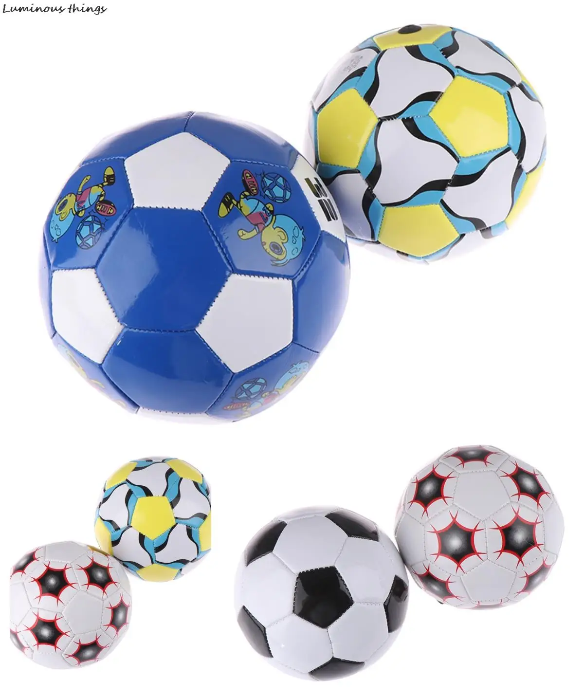 1pc Size 2/3 Soccer Ball Kids Trainning Football Sports Intellectual Toy Balls Group Training Game Supplies