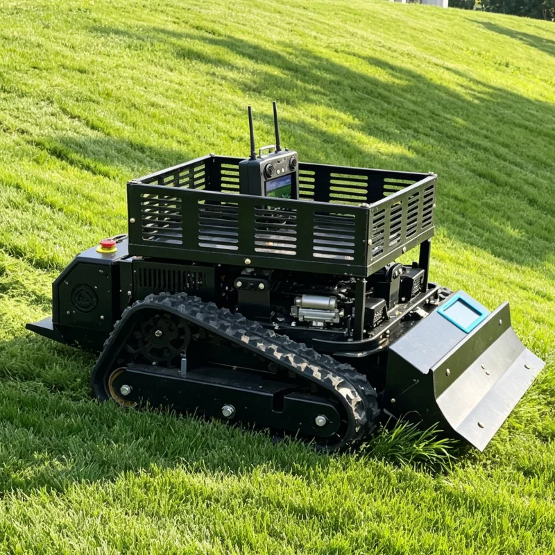 Customized New Arrival Lawn Mower Robot Grass Cutting Machine For Farm Orchard Backyard Lawn Mowing Work