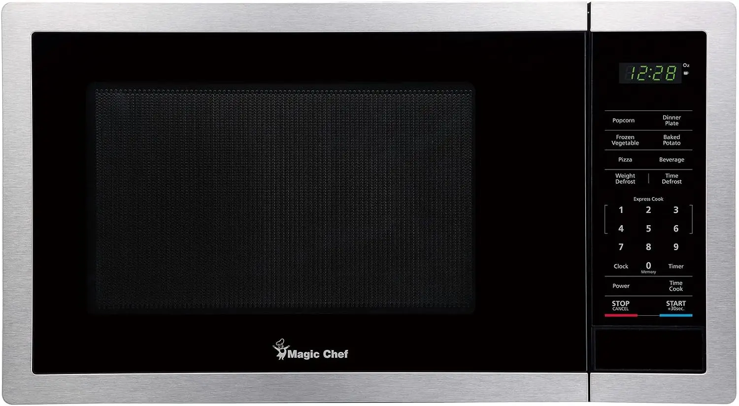 0.9 cu. ft. 900-Watt Countertop Microwave with Digital Touch