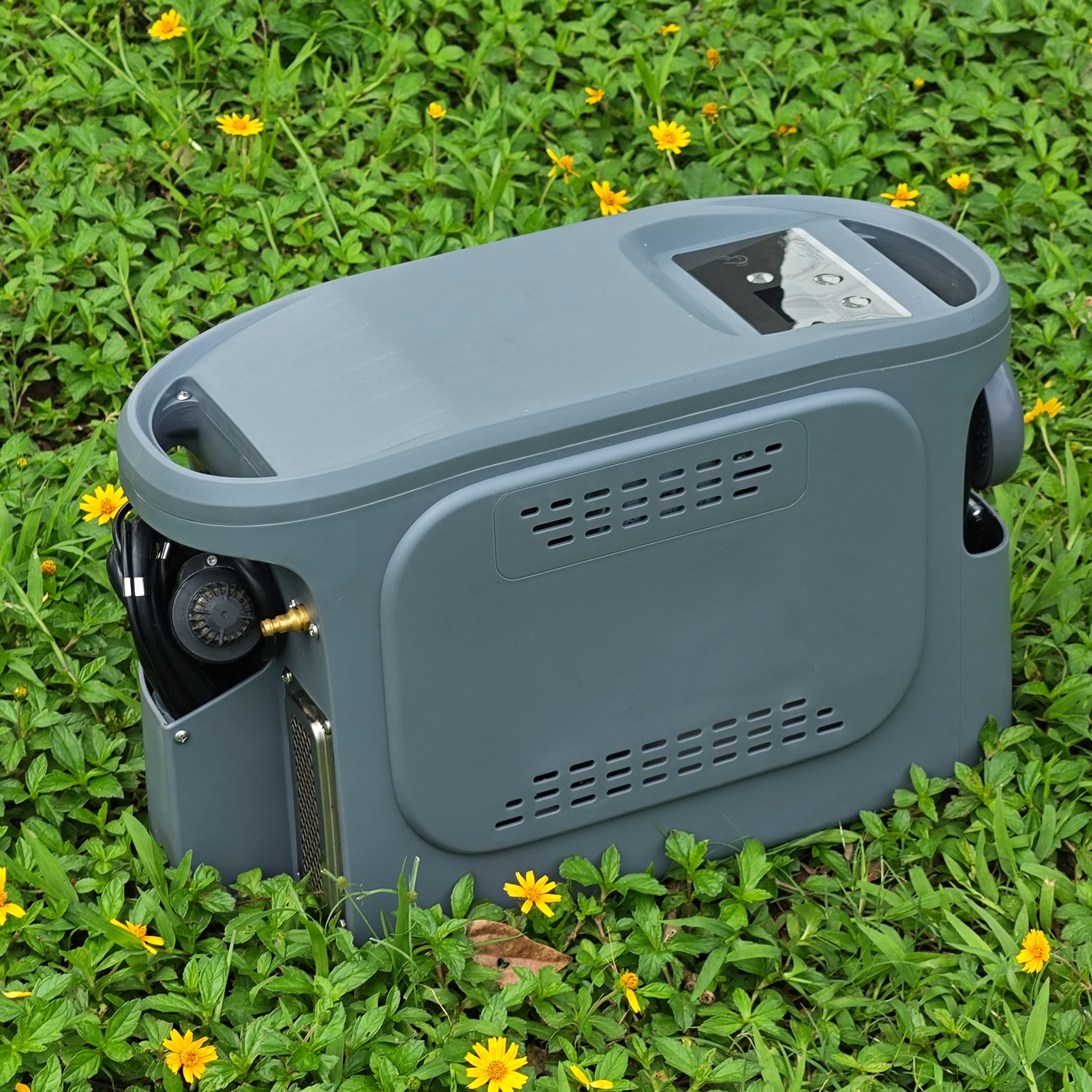 

ATVPortable Hybrid 12V DC Gas Geyser Eco-Friendly For Off-Grid Living & Fishing Boats Hybrid LPG/Electric
