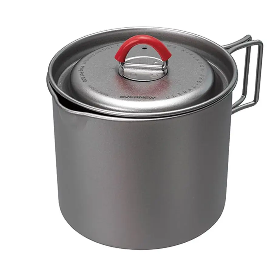 

Титановая легкая походная кружка-котелок со складной ручкой, 500 мл