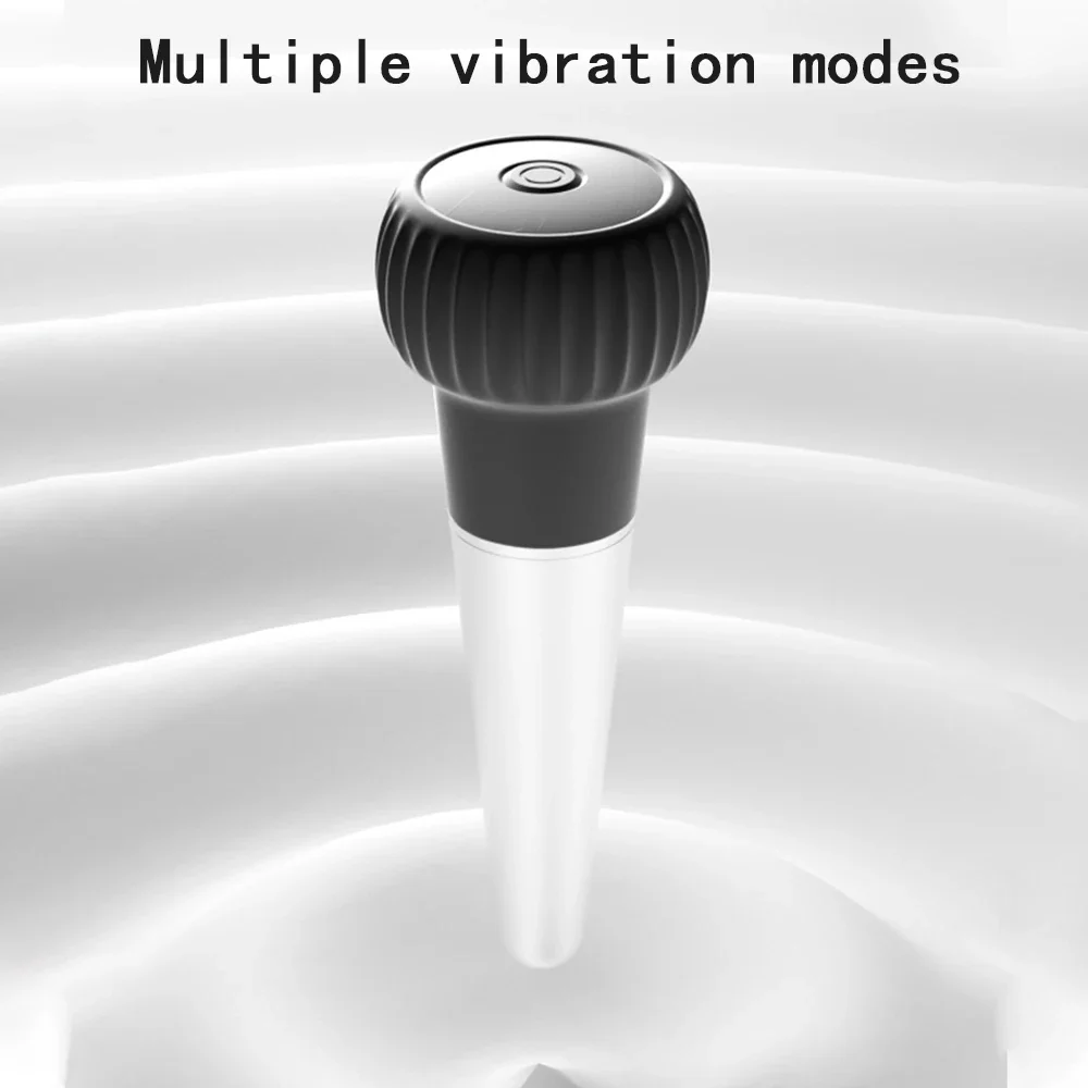Acupuncture Fascia Pen Deep Tissue Vibration Massager Trigger Point Therapy  Stick Reflexology Body Massage Tool for Pain Relief