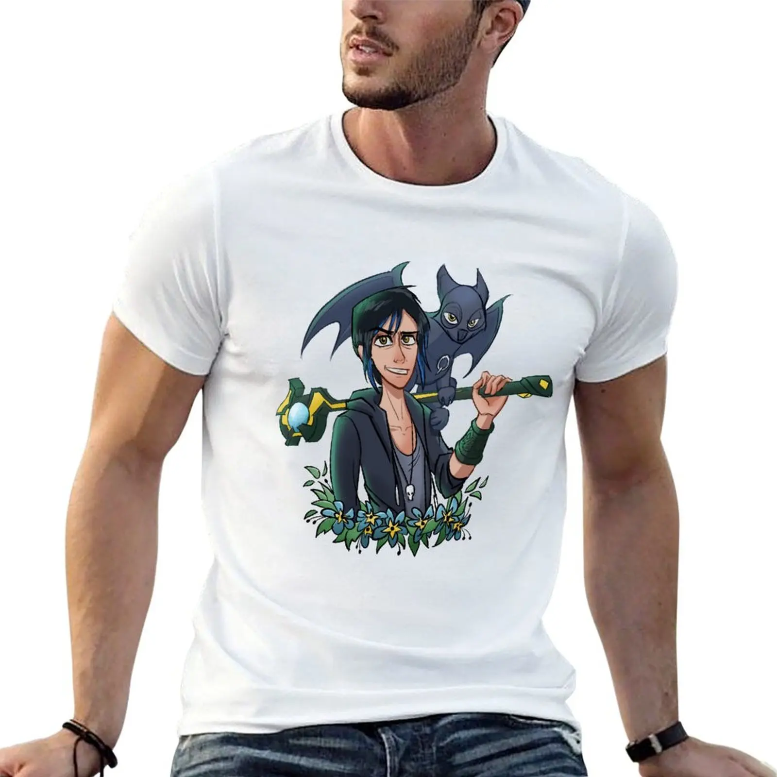 Douxie and Archie, Wizards! T-Shirt Sport Basic Moisture Wicking Tee
