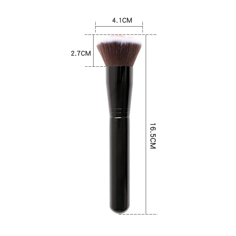 Pincel de maquiagem de pata, maquiagem macia à prova de manchas, não machuca o rosto, base única, blush, ferramentas de maquiagem multifuncionais