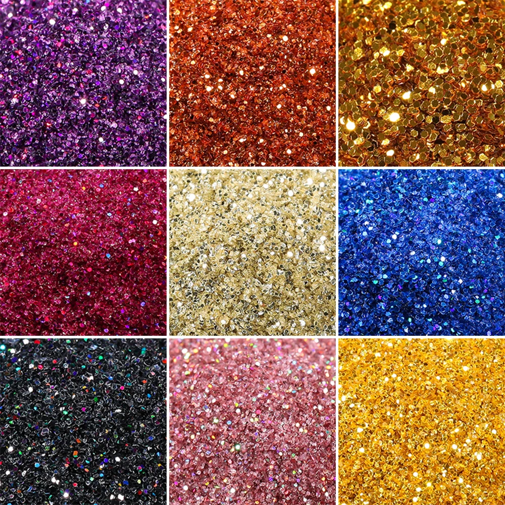 

20g/Pack Resin Pigment Holographic Colorful Glitter Powder Fillings for Epoxy Resin Mold Nail Art Crafts Material Supplies