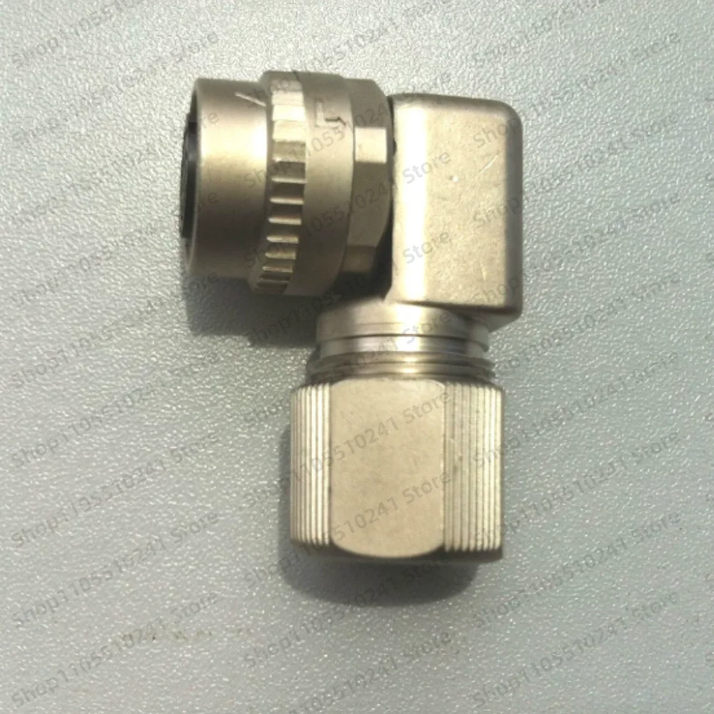 1pcs  Encoder right-angle connector CM10-AP10S-M servo motor 10-pin connector right-angle socket