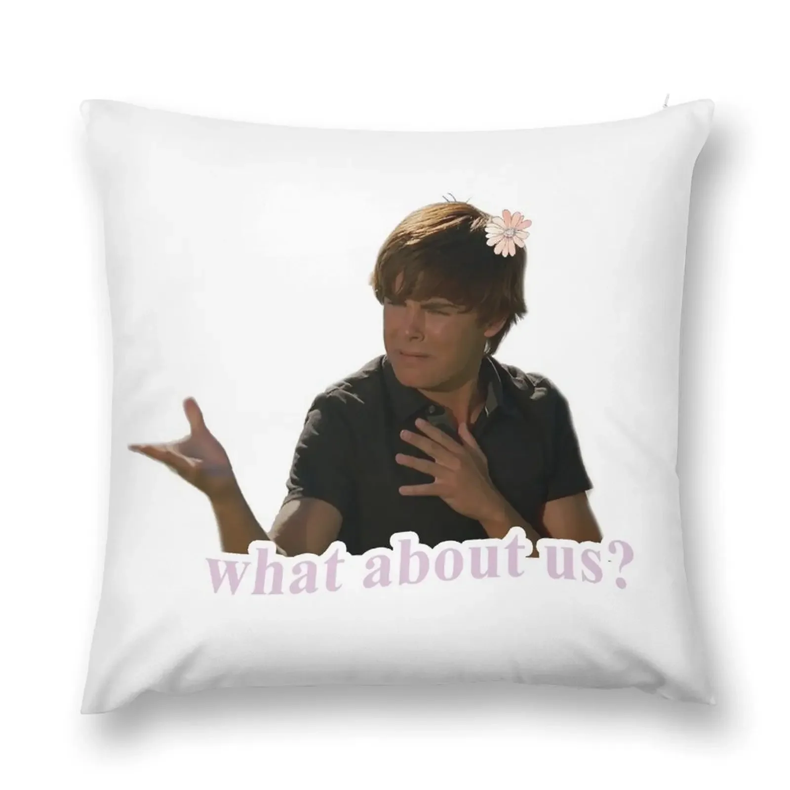 

What about us {FULL} Throw Pillow Decorative Cushions pillow pillowcase Pillow Cases christmas case