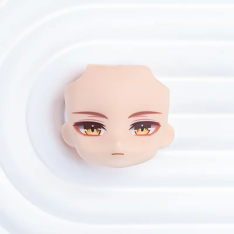 OB11 Doll Face 1/12 BJD Doll Face With 3D Anime Decal Eyes Cute Change Faces For GSC Head DIY Akcesoria Dla Dziewczynki Prezent Zabawka Dla Dzieci