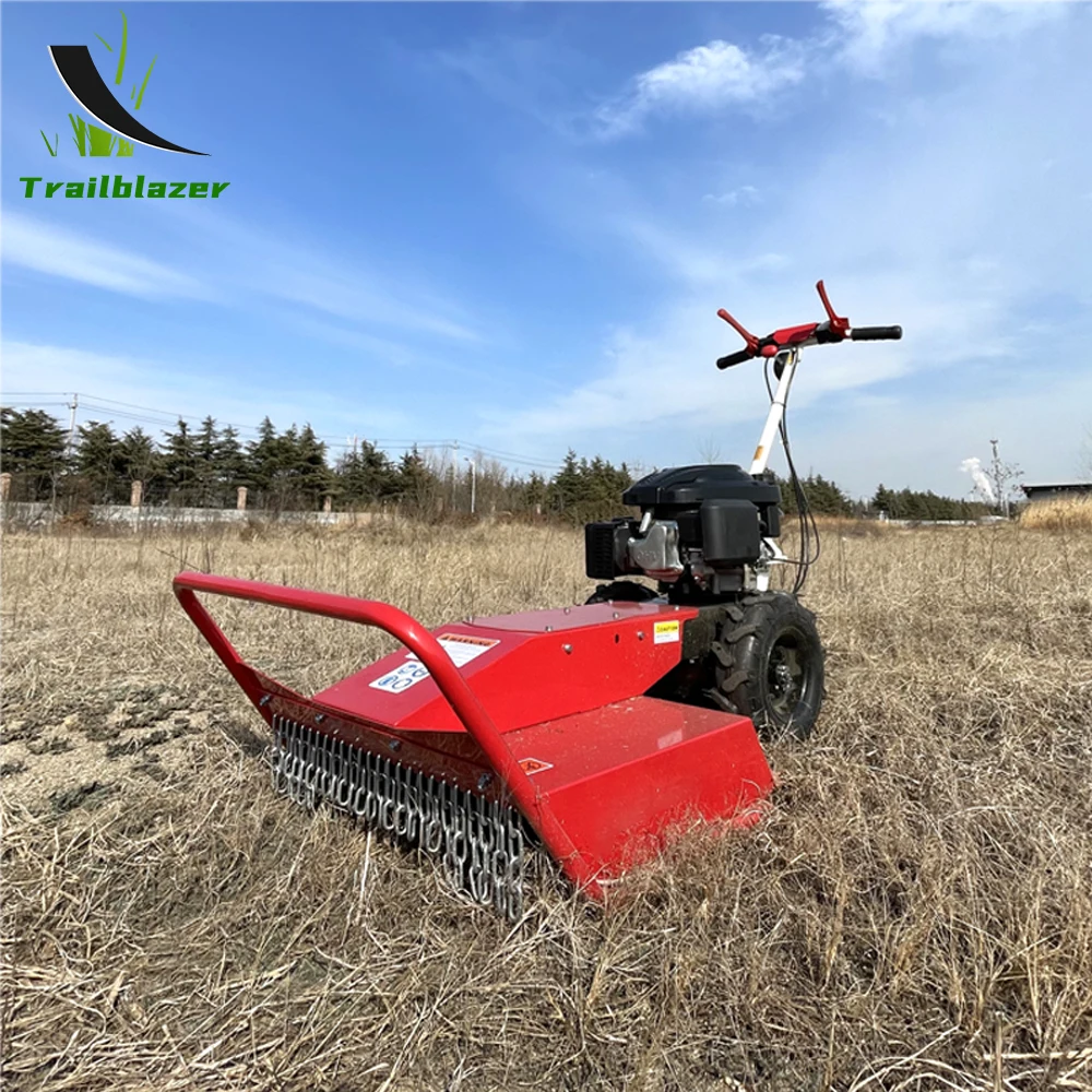 Brush Cutters Weeders Walk-behind Lawn Mowers for Agricultural Garden Weed Hills Bushes Removal ,Gasoline Powered