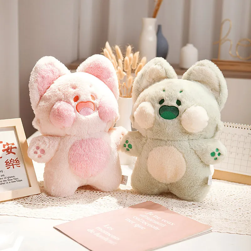 Almohada de peluche suave y adorable de Dudu Meow autorizada para dormitorio de niñas, cabecero de cama, respaldo, almohada para abrazar