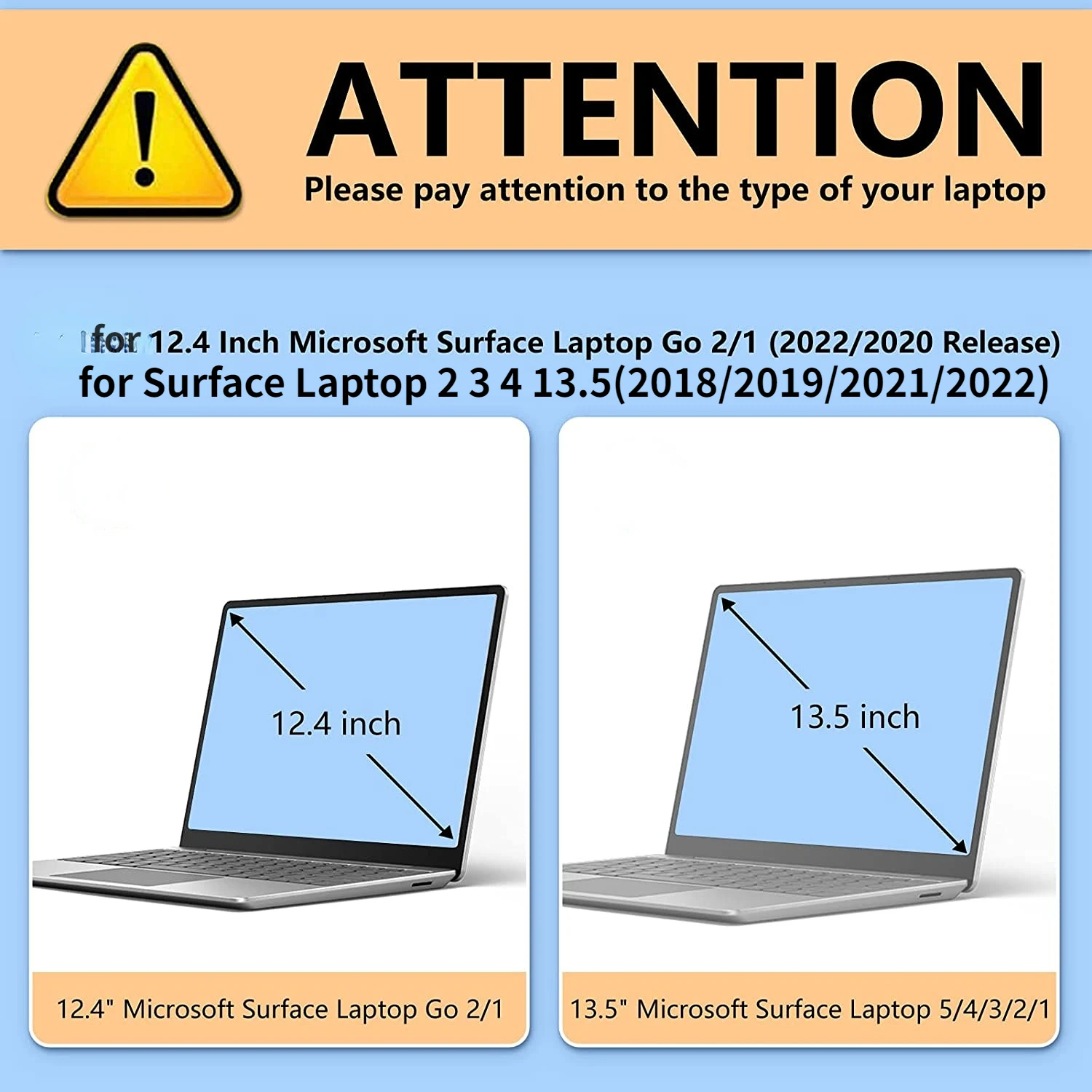 May Chen Hülle Für Microsoft Surface Laptop Go 1/2/3 – Hartschale Mit Displayschutz & Tastaturabdeckung