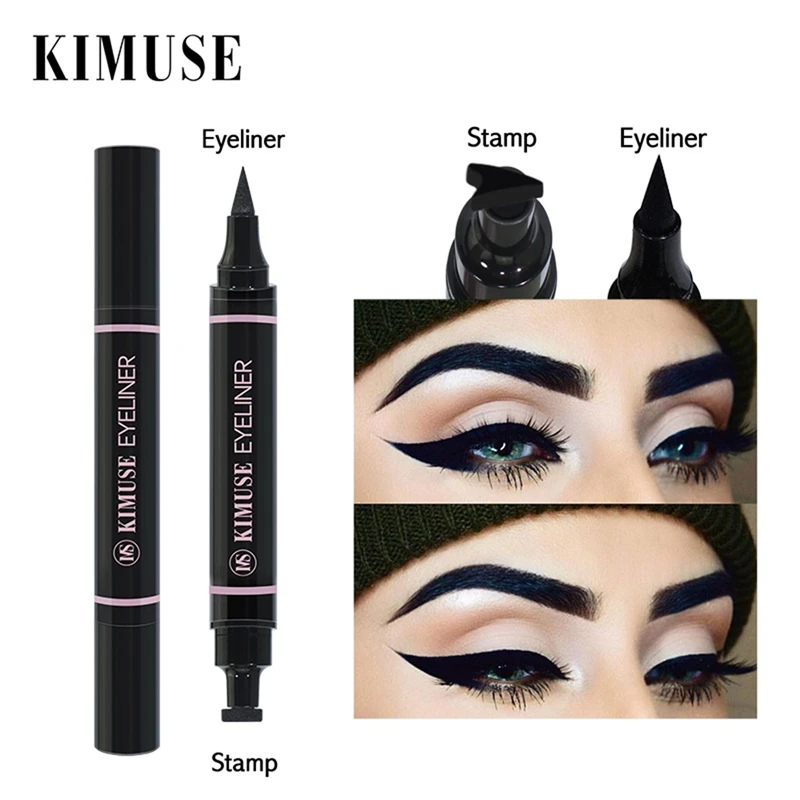 KIMUSE Double Head Waterproof Eyeliner Pencil Eye Makeup(2 Pcs/Set)