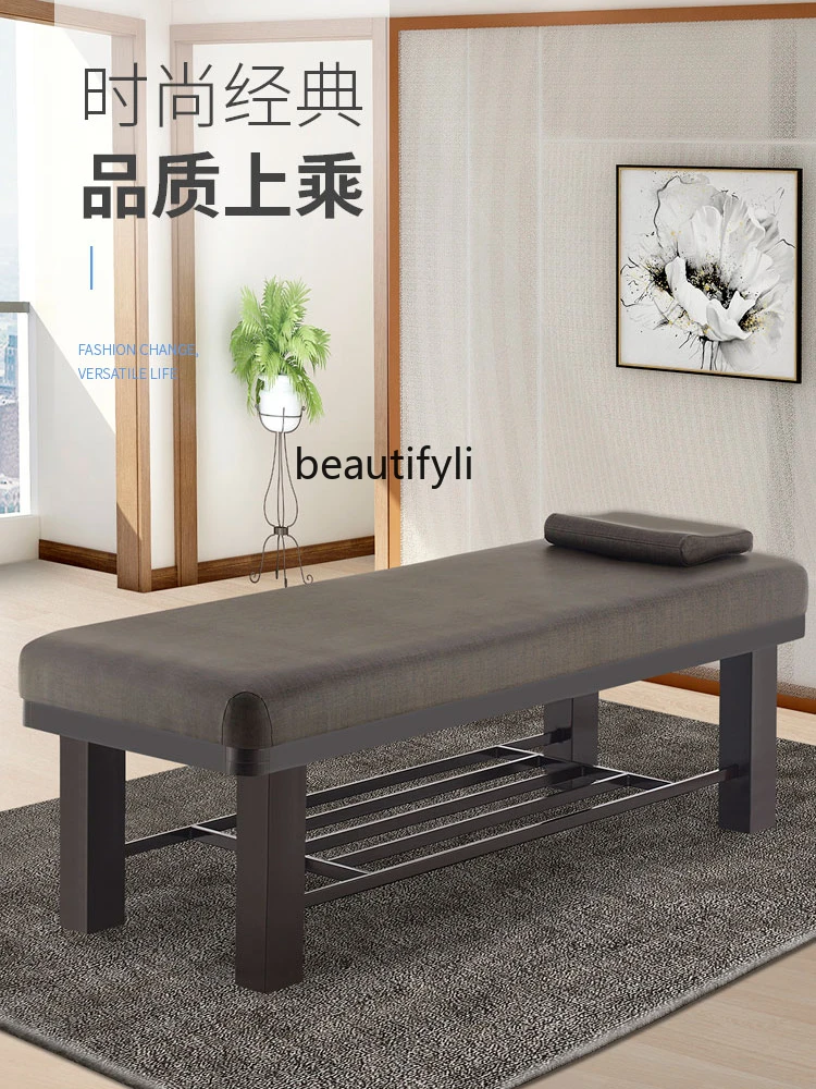 Facial Bed Massage Couch Folding Bed with Hole Tattoo Couch Traditional Chinese Medicine Tuina Therapy Physiotherapy Bed