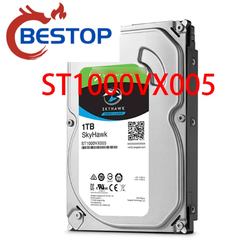 

100% Original ST1000VX005 1 TB Internal Hard Drive for Seagate SkyHawk