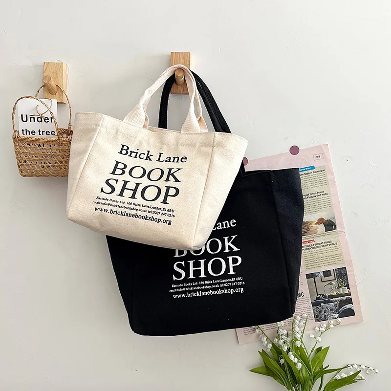 Новый маленький/большой холщовый ланч-бокс, женские сумки для хранения еды, сумка для обеда, сумка для пикника, маленькие сумки, контейнер для ужина