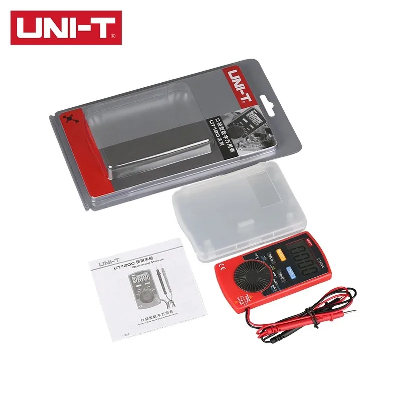 UNI-T UT120B Pocket Size Digital Handheld Function REL Relative Measurement AC / DC Current Tester