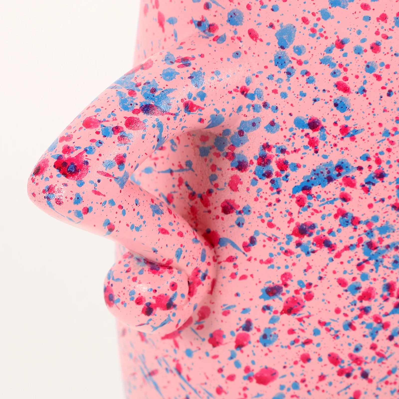 

Resin Canister with Attitude Multi-Use Airtight Storage Jar for Coffee Beans Tea Kitchen Home Office Decor Dotted Pattern