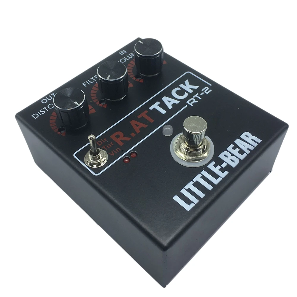 3 Gear RAT Timbre Distortion Effector Electric Guitar Single Mouse LM308N