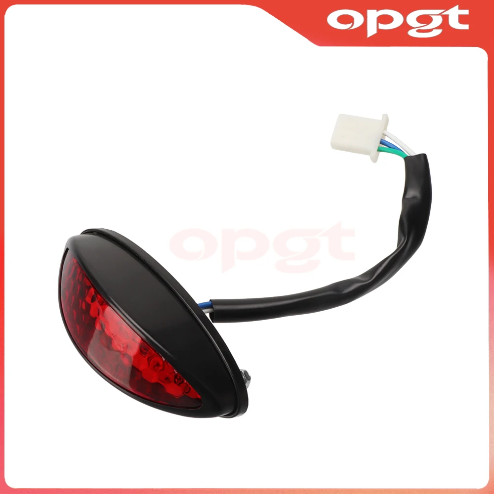 

Задний стоп-сигнал OPGT для мотоцикла, светодиодные задние фонари, указатель поворота для Cafe Racer, мото-освещение для квадроциклов, картов, питбайков, аксессуары