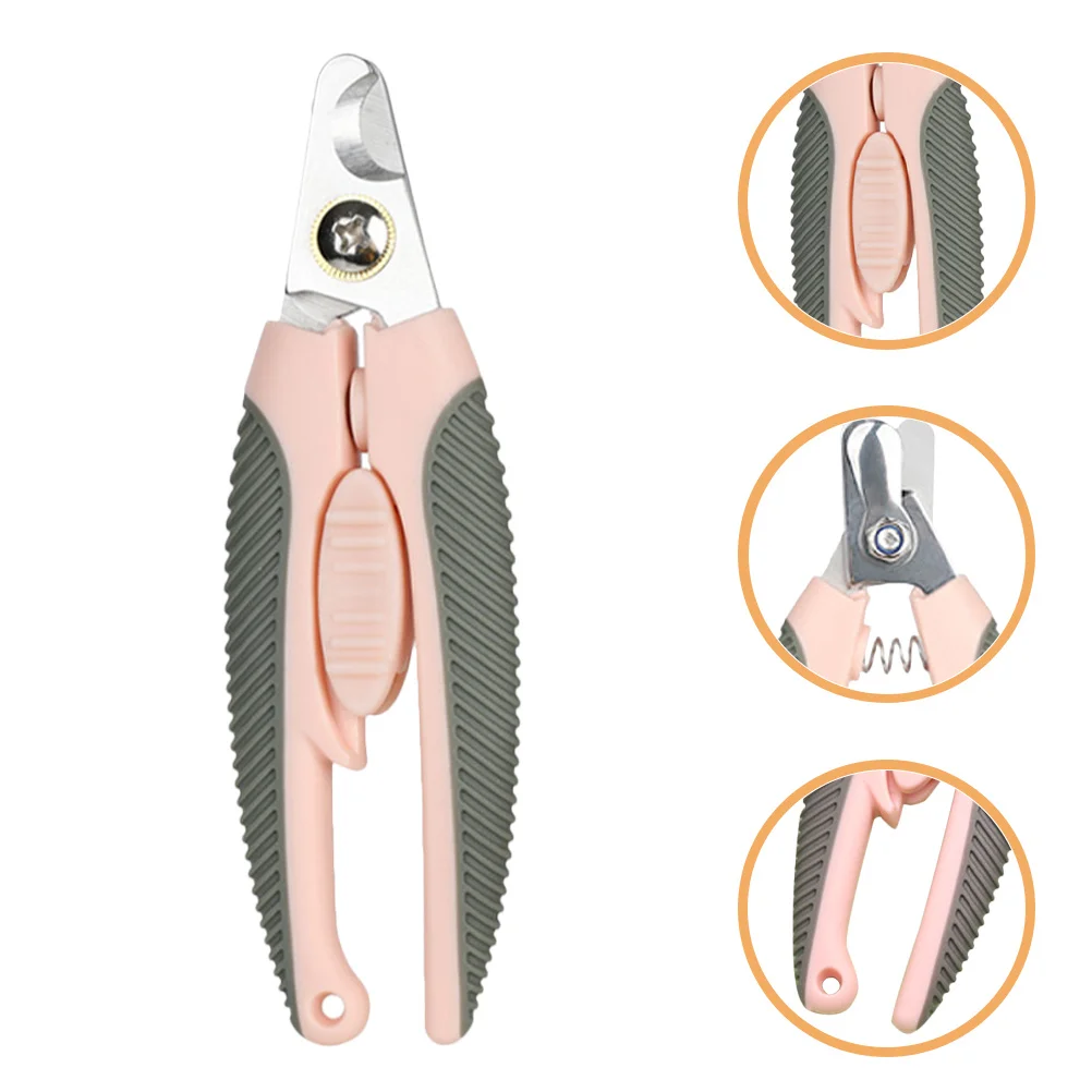 

Pet Nail Clipper Dog Cat Small Animal Nail Trimmer Safe Ergonomic Paw Cutter Professional Paw Trimmer for Puppies Rabbits