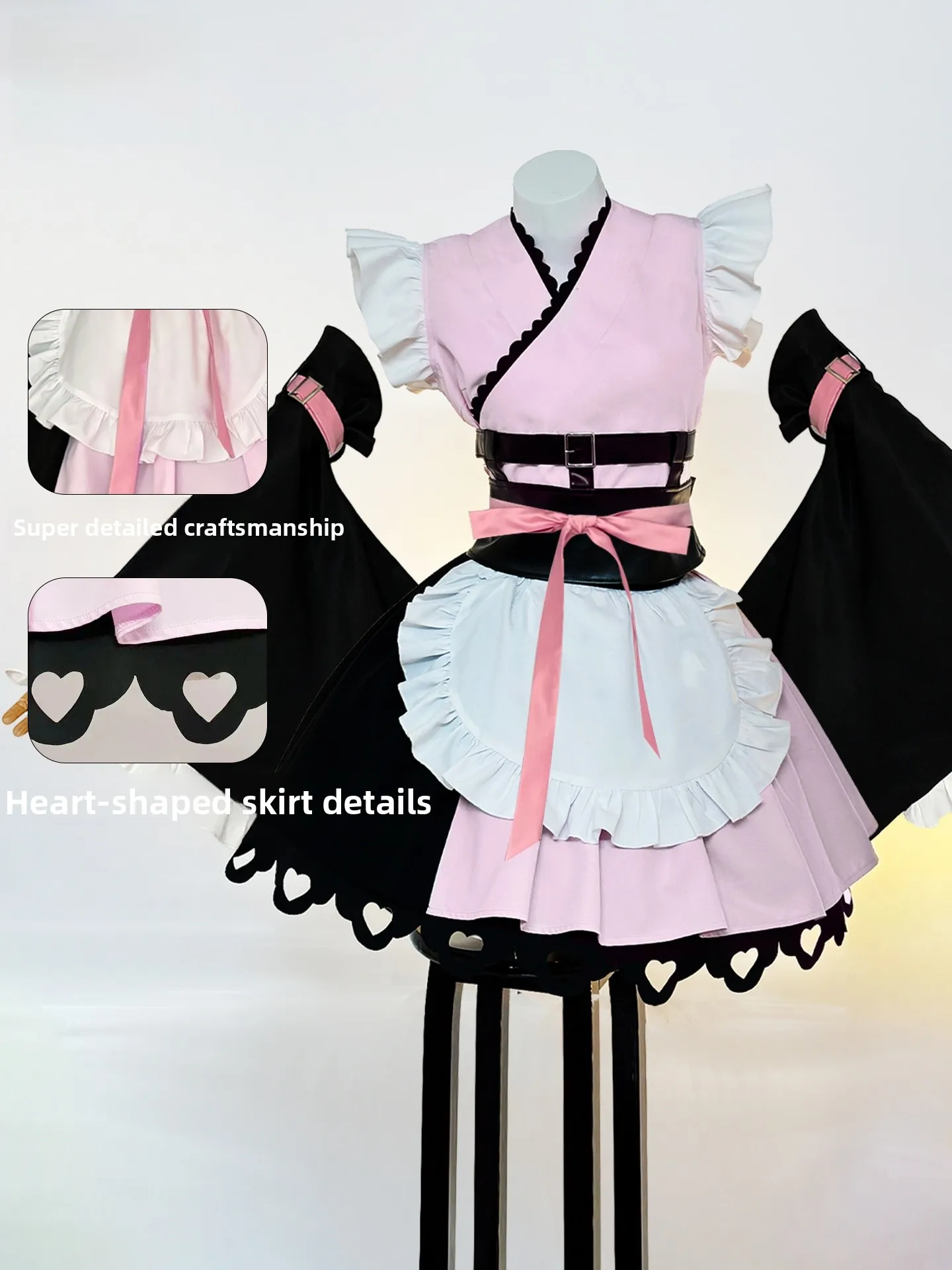 Costume Cosplay Super Time Space Huiyue, Abbigliamento Cosplay Anime Giapponese Secony, Costume Ayumi a Maniche Lunghe Carino