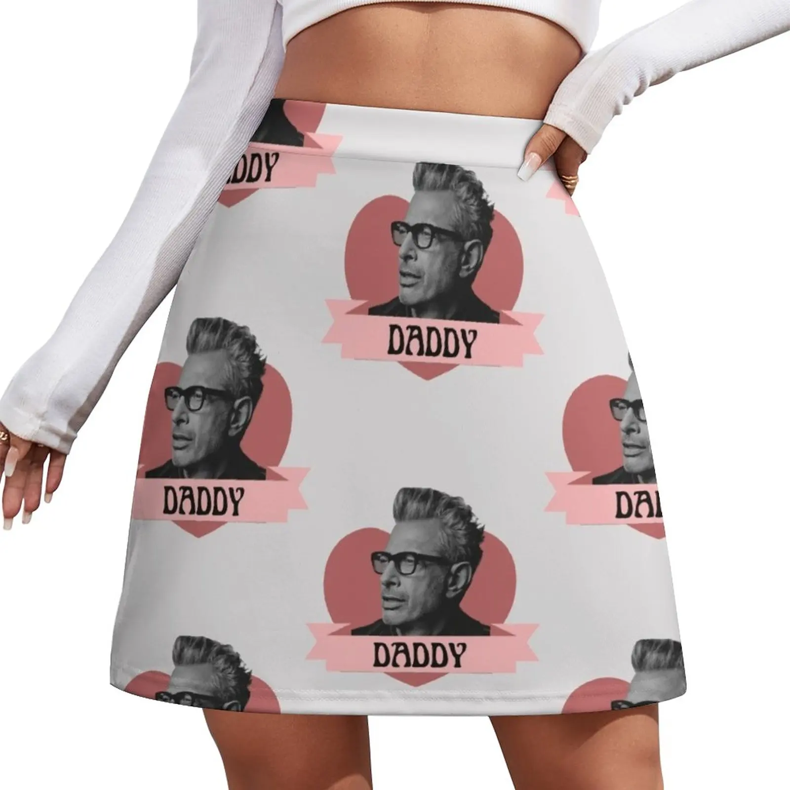 Jeff Daddy Goldblum With a Heart | celebrity crush inspired | heckinfarout Mini Skirt womans clothing women's skirts trend 2023