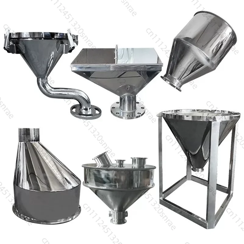 Custom Slurry Bucket Filling Machine Food Machinery Hopper Feeding Hopper Stainless Steel Hopper