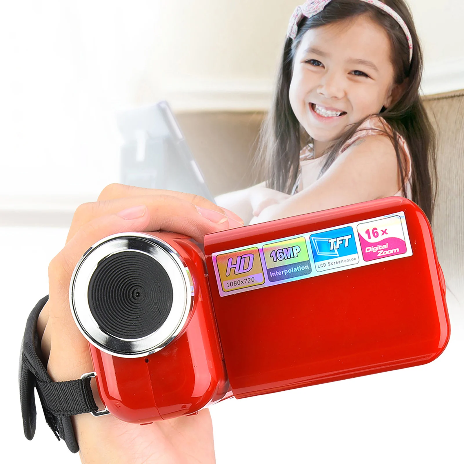 Portable Children Kids HD Digital Video Camera Camcorder with  LCD Sceen  Digital Video Camera  Camcorder Recorder