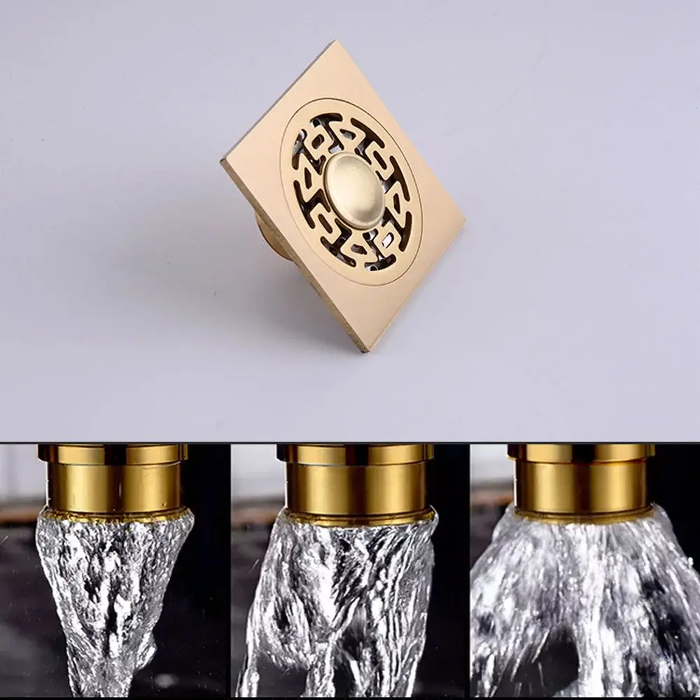 Bathroom Accessories Backflow Preventer Anti-odor Bathroom Drainage Waste Floor Drain Bathtub Shower Drainer Floor Shower Drain