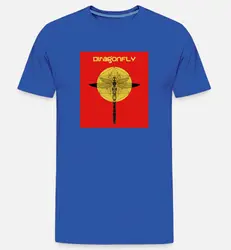 Psychedelic Trance Music Dragonfly Records Mens Cotton T-Shirt