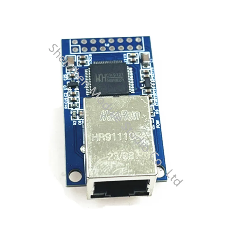 CH9121 وحدة الشبكة UART المنفذ التسلسلي إلى وحدة إيثرنت وحدة شبكة الخادم التسلسلي TCP/IP 51/STM32 3.3 فولت 5 فولت