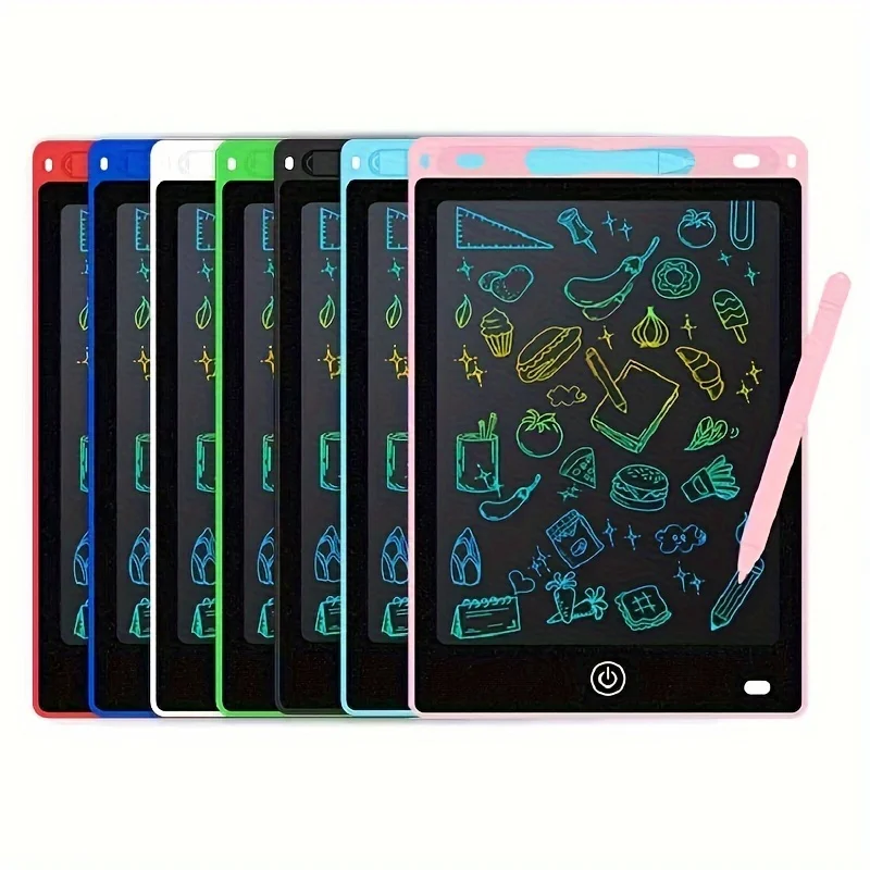 LCD Writing Tablet, Colorful Screen Graffiti Board Drawing Pad,Writing Board,Educational Christmas Birth Day Gift,Learning Board