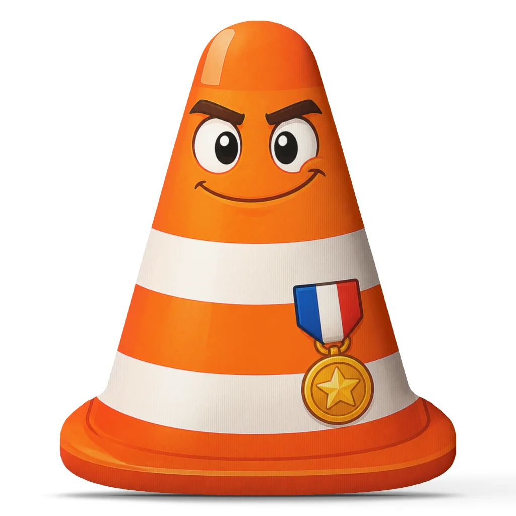 Heroic Traffic Cone Plush Pillow Cute Road Safety Character Cushion Shaped Stuffed Throw Pillow Playful Home Decor Gift