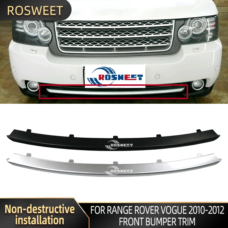 

High Quality Car Accessories Front Bumper Spoiler For Range Rover Vogue 2010-2012 Front Bumper Trim