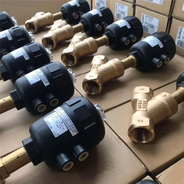 Valve Baode 2000A Normally Closed Y-type Pneumatic Angle Seat Valve DN15-65 00178695 00152767