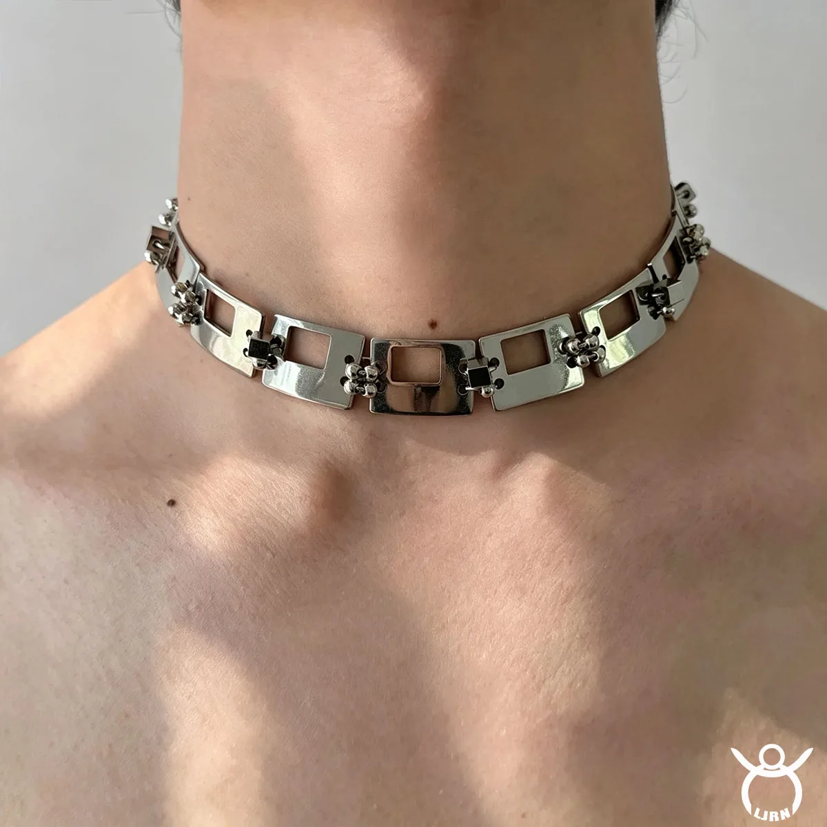 2026 New Punk Necklace Metal Chain Simple Stainless Steel Cool Unisex Choker Neck Accessaries for Women Men Jewelry