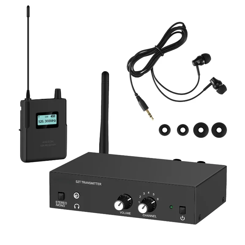 Stage Stereo UHF Wireless Monitor Earphone Band Earphone Stage Dedicated System